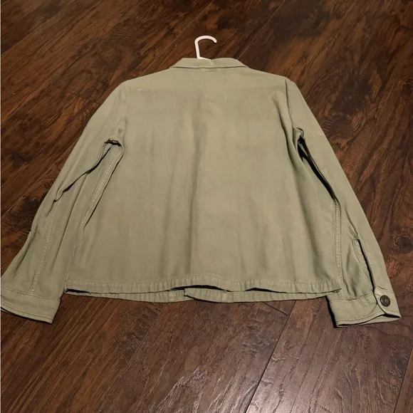 Zara womens military jacket/overshirt - Picture 2 of 3